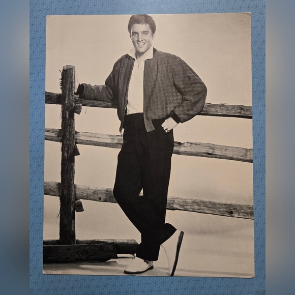 Elvis Presley Other - Elvis Presley Large 1985 Postcard